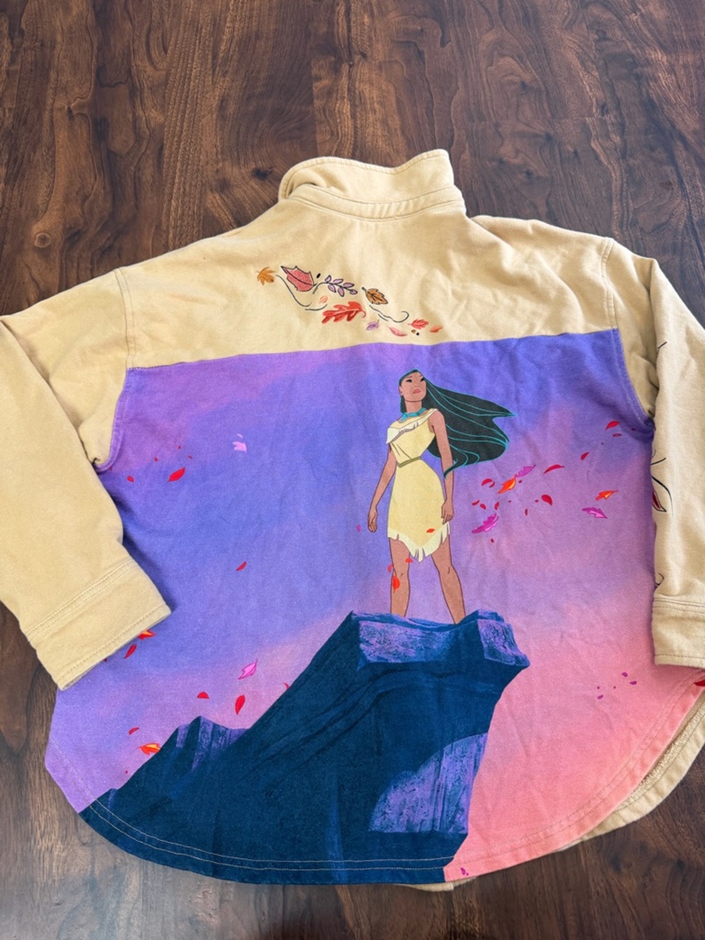 Disney Parks Pocahontas Long Sleeve Button Down Shirt - Picture 5 of 10